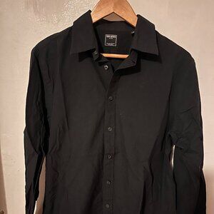 Todd Snyder Slim Fit Cotton Poplin Point Collar Shirt